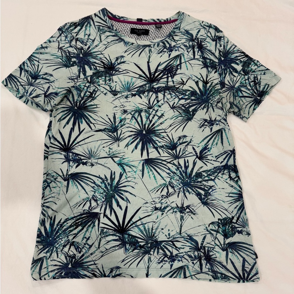 Ted Baker Tropical Print T Shirt